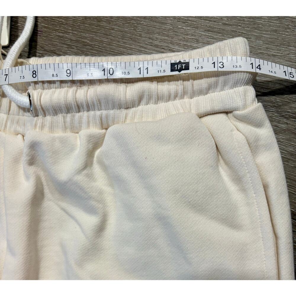 NWT Fifth Loop Star Joggers (Cream), Sz. M - Picture 4 of 5